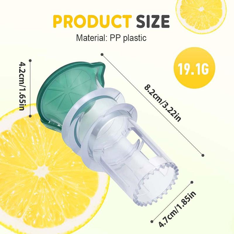 Screw Top Lemon Squeezer Mini Manual Lemon Squeezer Portable Lemon Juicer Multifunctional Fruit Juicer For Your Kitchen