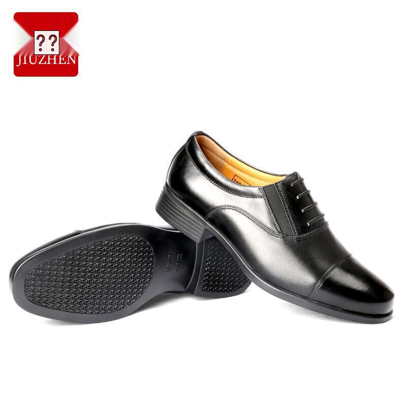 JiuZhen YZF11 Men s Formal Business Leather Shoes 43 чёрный