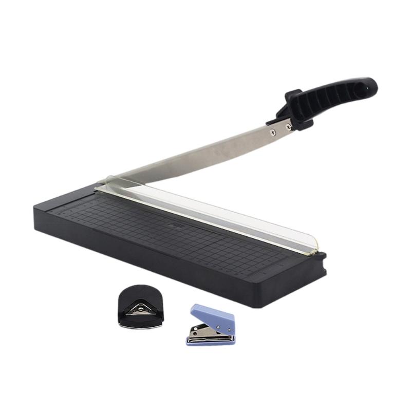 Multifunctional Paper Cutter with Accuracy Cutter 8 Sheets Photo Trimming Device for Office School and Home Use 1