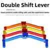 Aluminum Zinc Zinc Alloy Footrest Pedal Shifter Double-headed Folding Gear Lever  Motorcycle Spare Parts