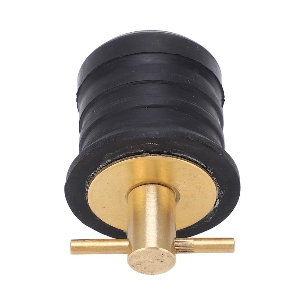Rubber Seal Drain Plug Brass Material Brass Drain Plug Marine Drain Plug Watercraft Maintenance