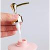 Fashion Stained Carved Liquid Soap Dispenser Bathroom Sanitizer Bottle Hand Pump Emulsion Shampoo Bath Shower Gel Press