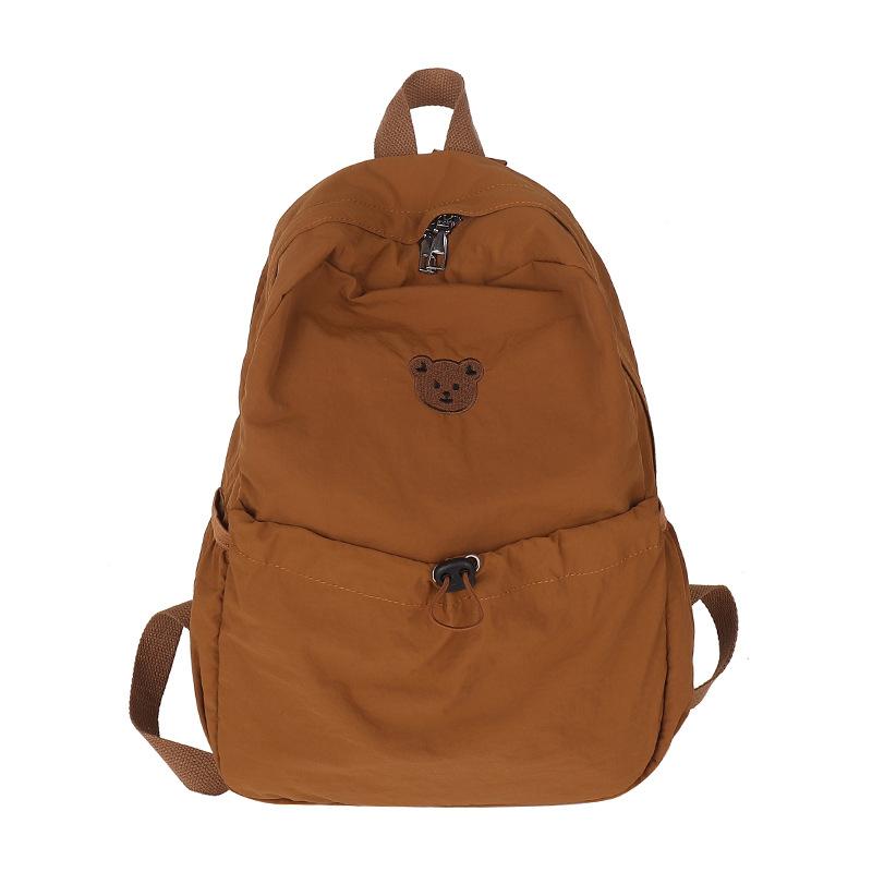 Cute Kids Backpack School Bags For Girls Boys Bear Bunny Nylon Kindergarten Children Bag For Travel Students Backpacks