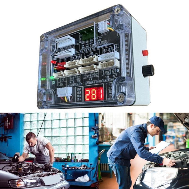HVAC Fan Motor Analyzers Tool With Short Circuit Protections And Adjustable Speed Control For 3 Wire 5 Wire Systems