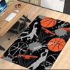 Basketball Printed Carpet, for Office Chair Living Room Bedroom Kitchen Room Decor Gifts.