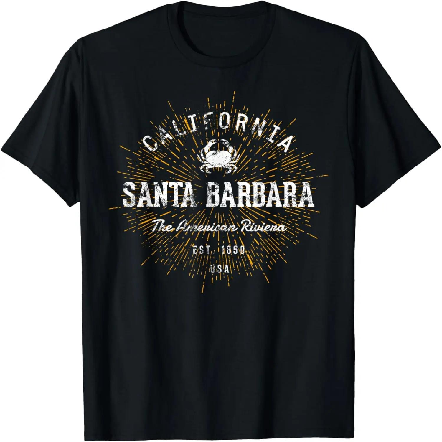 

Retro Vintage Santa Barbara T-Shirt XXXXXL різнокольоровий