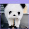 Pluszowa Czapka Panda Dla Kobiet Dzieci Zimowa Ciepła Z Ochroną Uszu