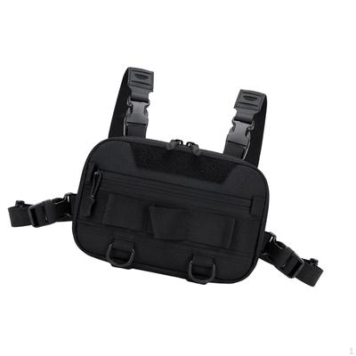 Outdoor Sports Chest Bag Breathable Multifunction Smooth Zipper Utility Backpack Large Capacity for