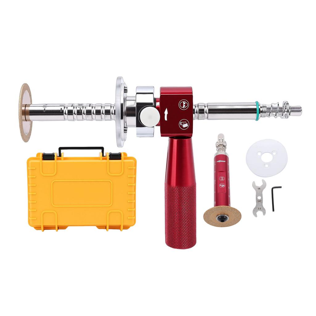 Tagliatubi Interno 6 105mm Kit Regolabile per Taglio Parete Interna Tubo Connessione Barra 1 4 Pollice Adatto Elettrico Ricaricabile