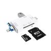 Mobiltelefon, Computerkartenleser, Speicherkarte, U-Disk, SD-Karte, TF-Karte, Multifunktionskonvertierung, mit Typ-C, USB, Micro-Schnittstelle