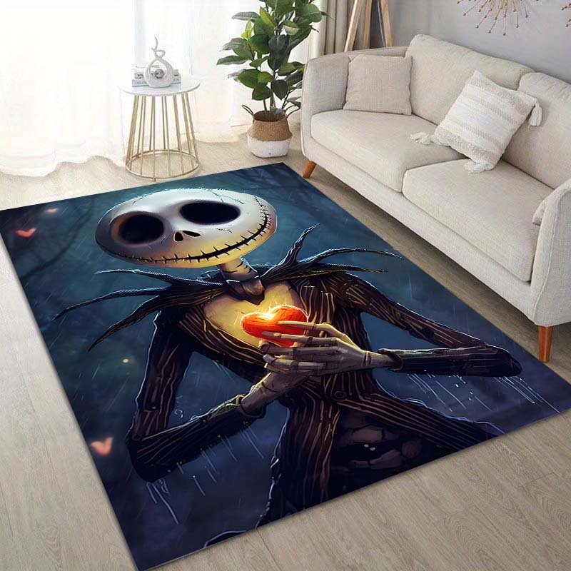 1PC The N-Nightmare Before Christmas Printing Carpet for Living Room Bedroom Kid's Room Home Decor Area Rug Non-slip Mat Gift