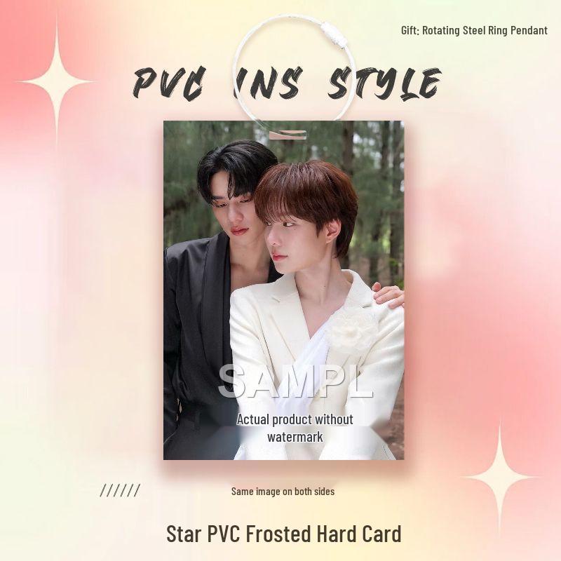 Thai Star Kengnampimg CP Support PVC Card Star Competition Ita Bag Pendant Ornament