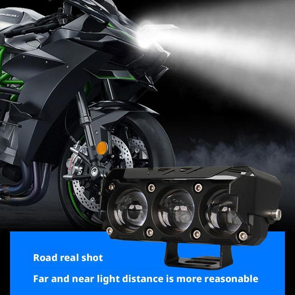 Motorrad-LED-Scheinwerfer 9-24V Weitspannung Verdickter Aluminiumkörper Schnelle Wärmeableitung Für Elektrische Geländefahrzeuge P5K7
