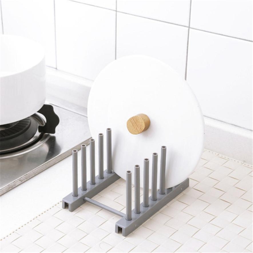 Household Plastic Dish Racks Kitchen Supplies Storage Drain Racks Detachable Storage Trays Lid Racks