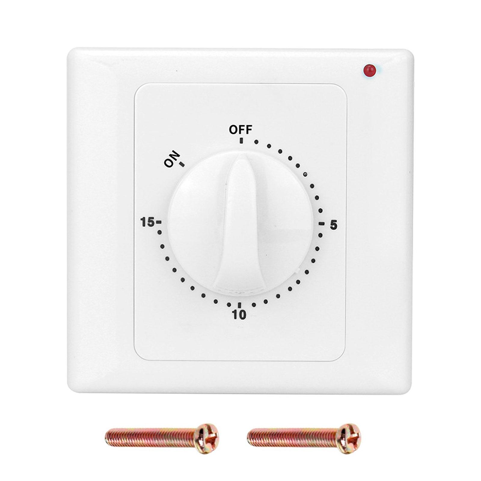 

Механічний таймер зворотного відліку Вимикач Зворотний відлік Автоматичне вимкнення Таймерний вимикач Накладка Розетки для вимикача контролю часу 2