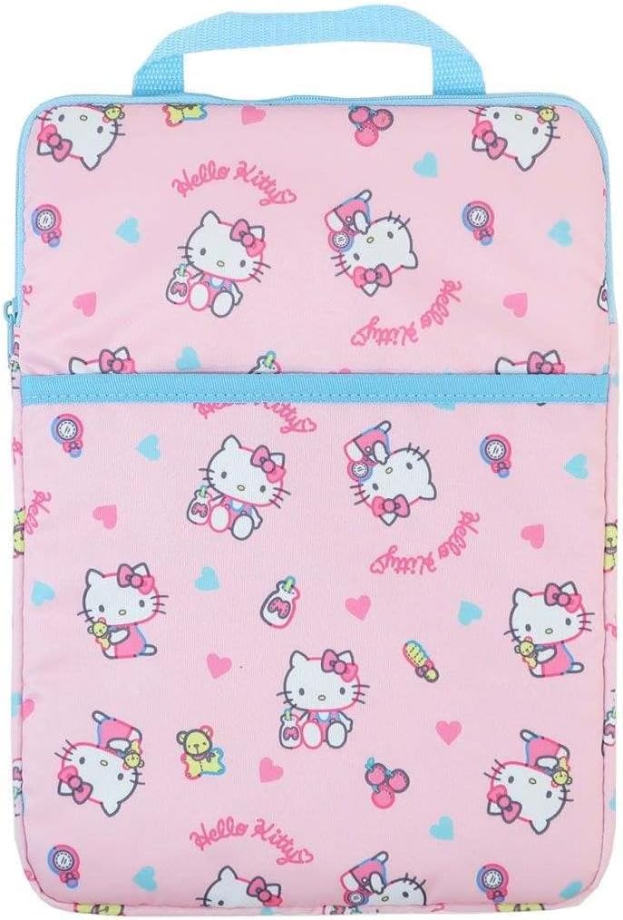 Marushin Tablet Sanrio Hello Kitty Pastel Tablet Fits in a School Bag with Cute for Elementary School Boys and Product 3065015600 Case, Kitty,