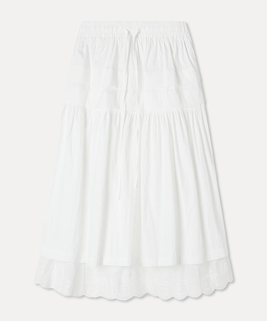 MIXXO Frill Layered Elastic Skirt Re Whg54Ts_Miwwhg74Qs