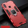 Para Honor 8X 8 X Funda Armadura Cubierta de PC Soporte de Anillo para Dedo Funda de Teléfono Para Huawei Honor 8X Max Cubierta Parachoques Duradero A Prueba de Golpes