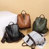 Large capacity waterproof travel backpack for women soft and multifunctional trendy leisure backpack