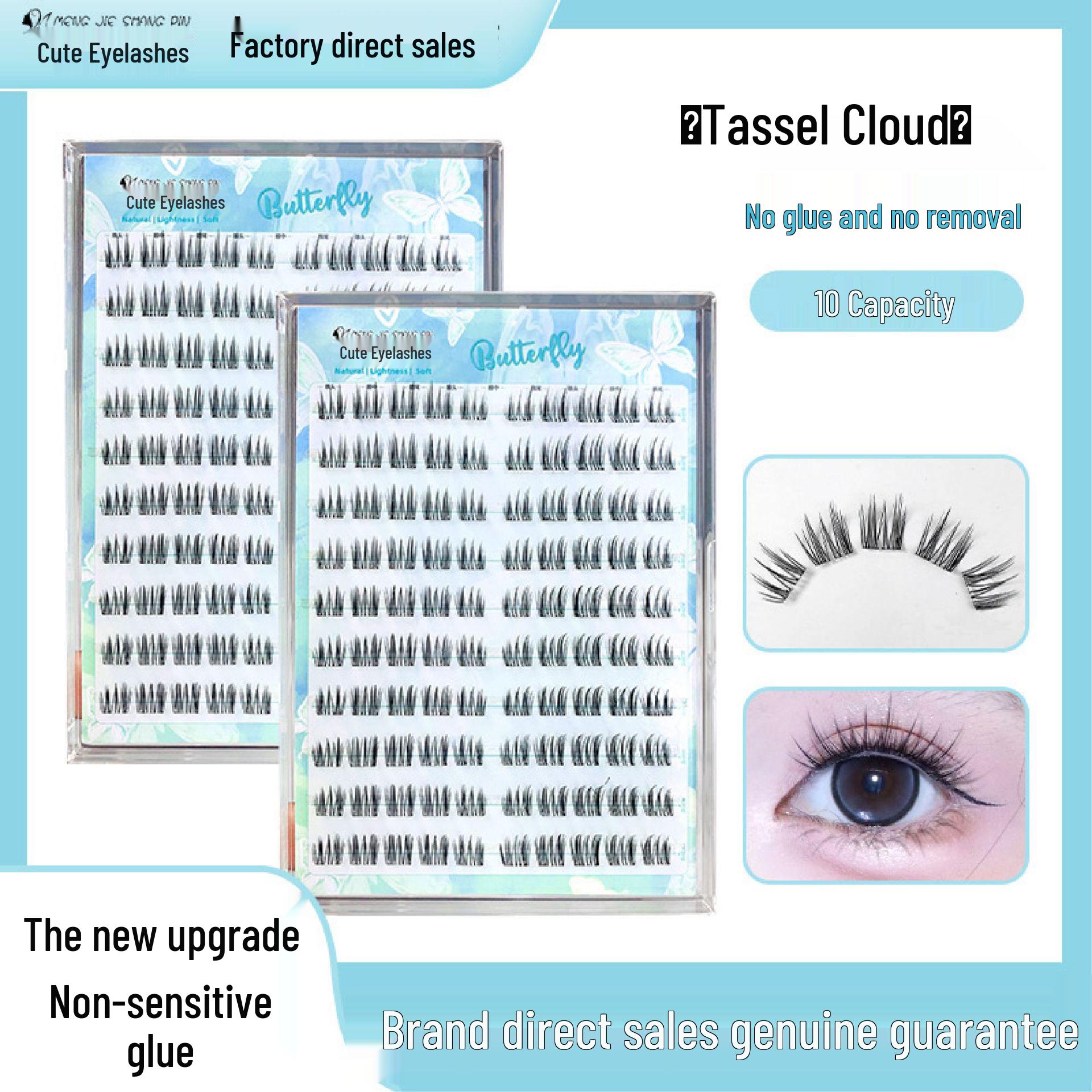 

Mengjie Shangpin Natural Style Segmented Comic Eyelashes