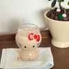 [Hello Kitty] Retro Glass Cup 3P Set / Lilfant Hello Kitty Curly Dishwasher-Safe Stainless Steel Cup
