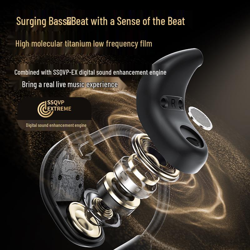 Cross-border AI Translation Bluetooth Earphones with Touch Control & Display - Over-ear & In-earless Wireless OWS