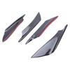 LAICY 4PCS Car Front Bumper Canard Splitter Lip Diffuser Splitter Scratch Protector Guard Cover for Subaru WRX STI 2013-2020
