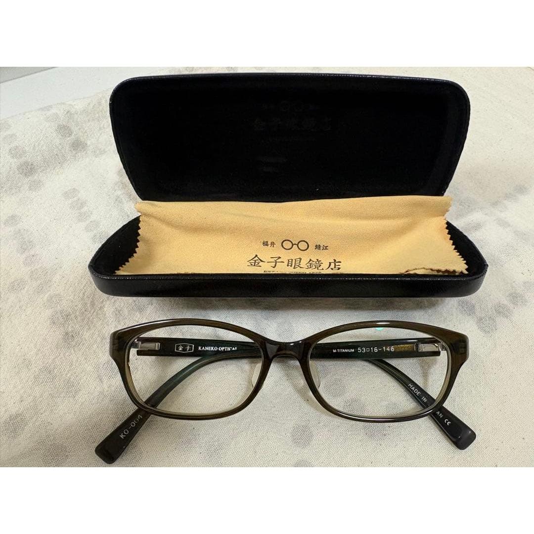 Used Kaneko Optical Store KANEKO OPTICAL 5316-146 Dark Brown