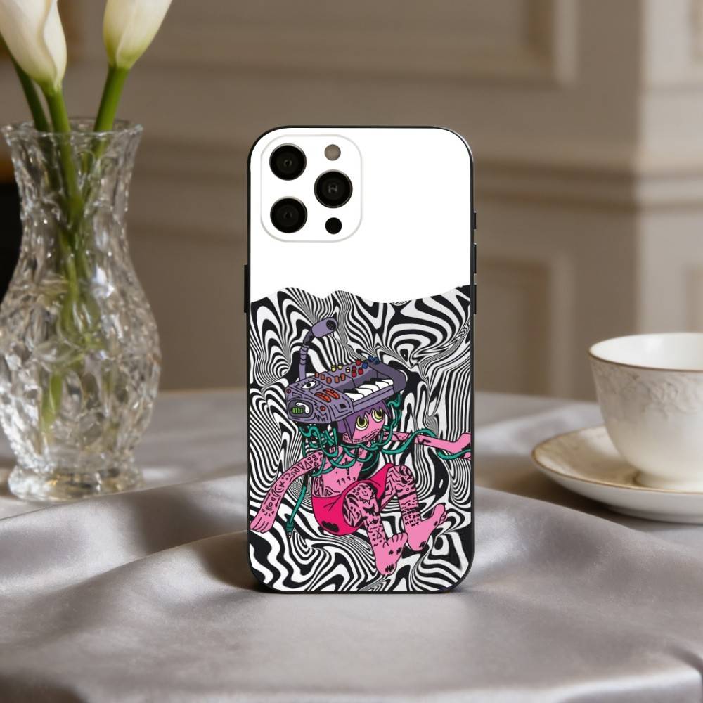 

The M-Midnight-T G-Gospel Phone Case For iPhone 17pro, 16,15,14,13,12,11 X XR Plus,Others Soft Black Cover iPhone13