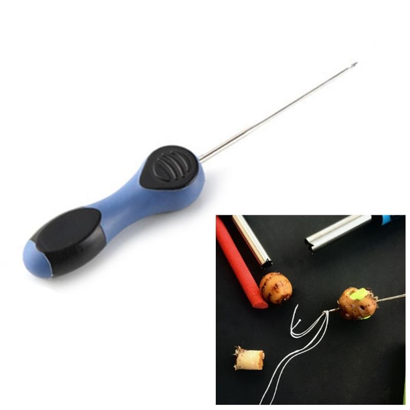 4Pcs Fishing Baits Needle Baiting Needle Tool Replacement Fishing Splicing Needle Baiting Hook Drill Rig Tool Easy To Use