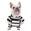 Pet Prisoner Costume Entertaining Festival Outfit Party Wear for Small To Large Cats Dog Masquerade Birthday Celebration