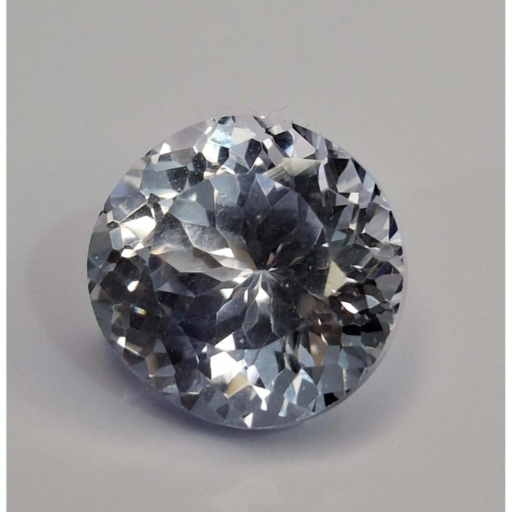White Sapphire Natural 10-12 Ct Round Cut Beautiful Certified Loose Gemstone