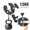 Super Clamp Mount Double Camera Clamp with Dual   Head Cold Shoes 1Celsius4 Inch Locating Holes Action Camera Mount