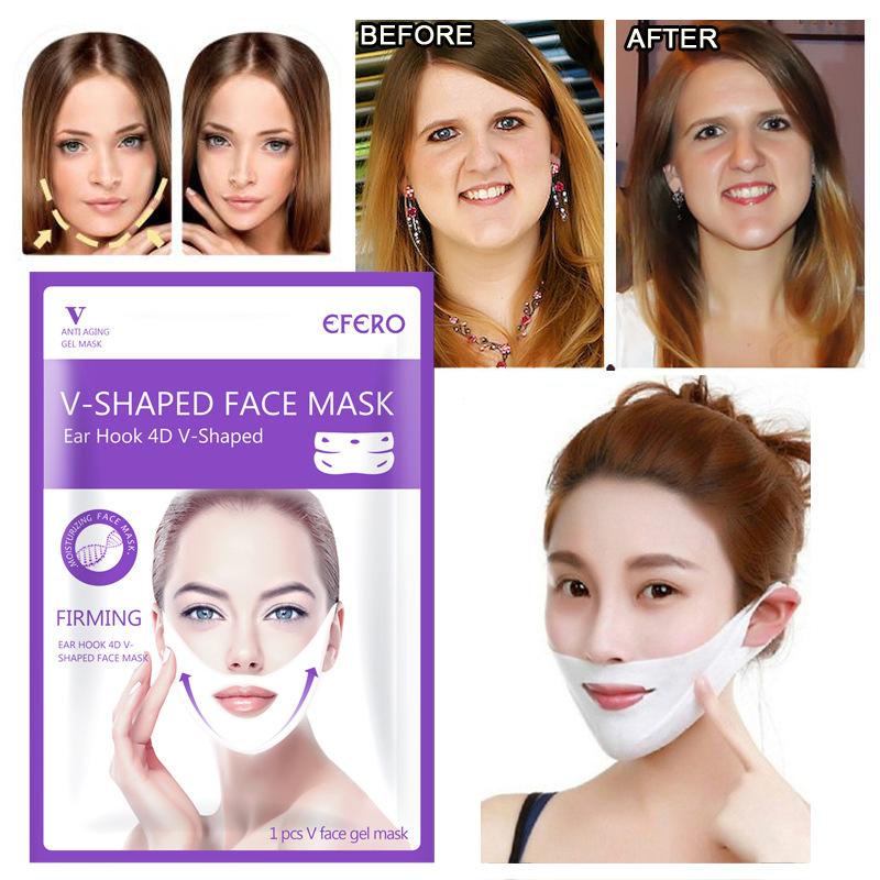 V Shaped Ear Hanging Mask Face Chin Slimming Eliminate Edema Lifting Mask