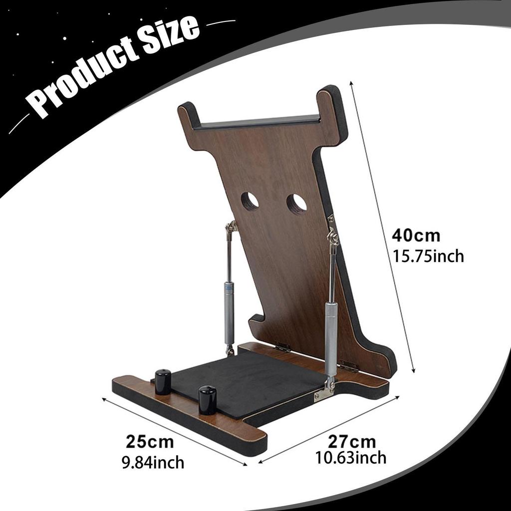 Stojan pro Guqin 7strunná čínská citera Podpora Dřevěný Stabilní Skládací Pevný Podlahový Displej Ne