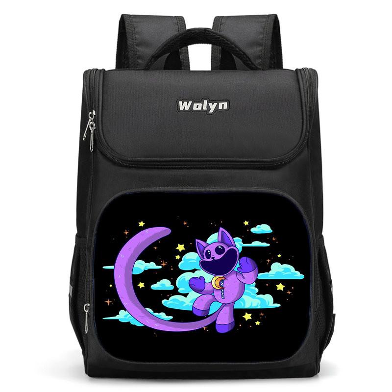 Stylish Catnap Poppy Playtime Backpack Unisex Oxford Cloth Daily Use