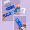 Cartoon Eraser & Refill Set Push Type Refillable Less Dust Cleaning Correcting Tools Office School