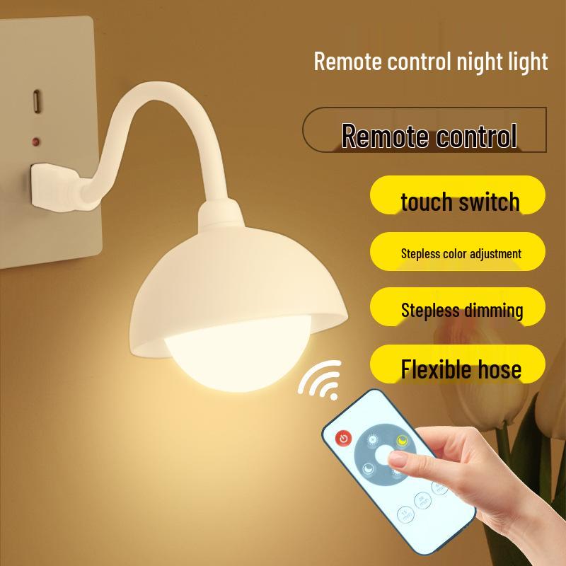 Shan Jing USB Touch LED Night Light with Remote and Sleep Mode