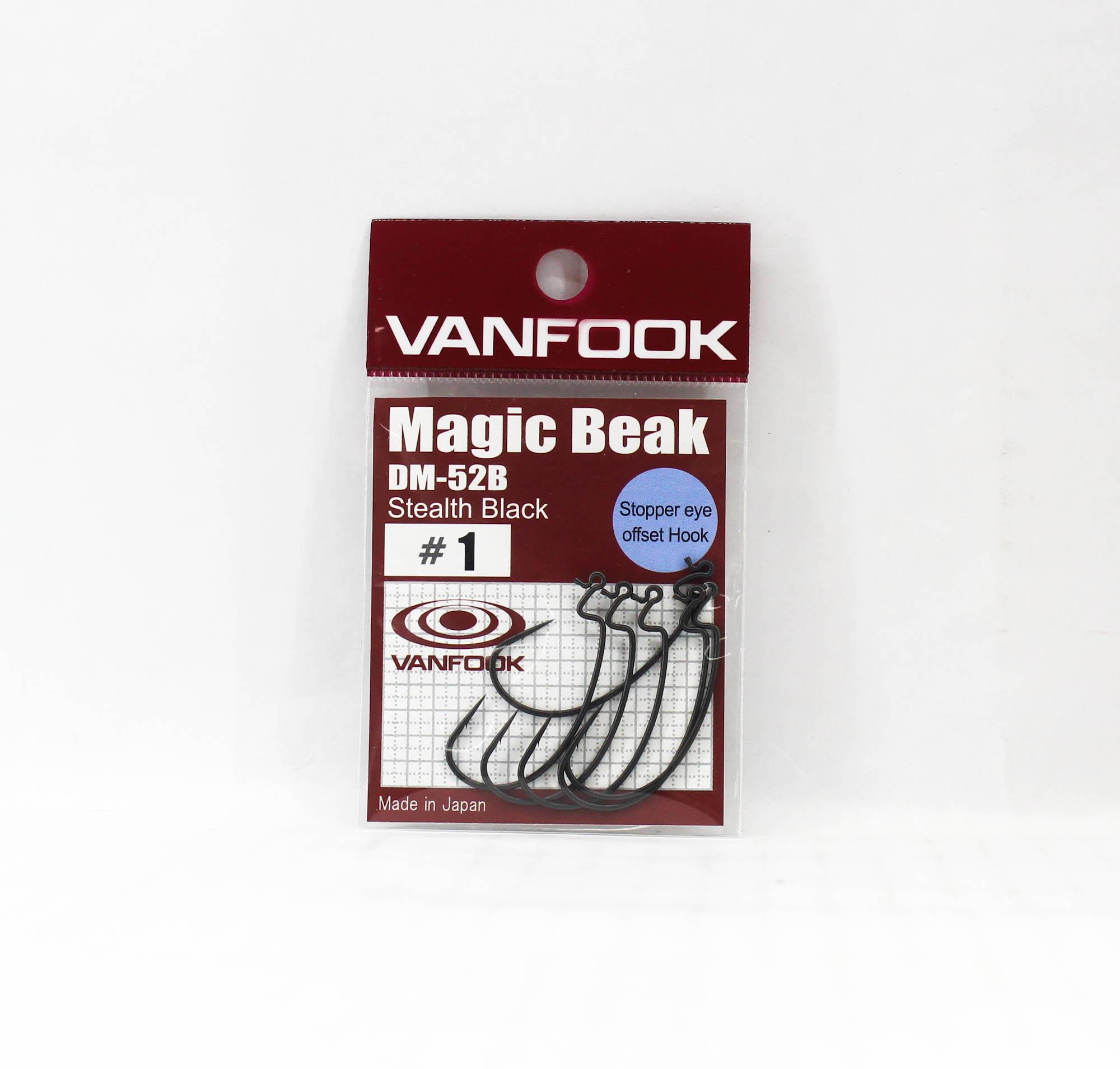 

Vanfook DM-52B Magic Beak Heavy Worm Hook Size 1 (5286)