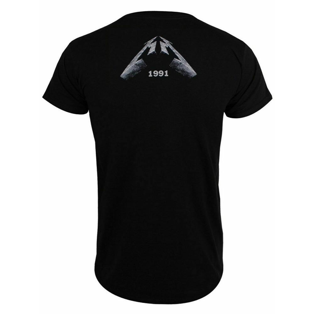 Metallica Unisex Adult Black Album Faded T-Shirt