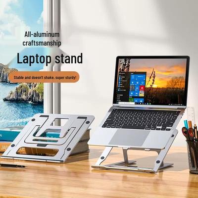 Aluminum Alloy Foldable Laptop Stand with Heat Dissipation