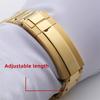 316L Stainless Steel Watchband For Rolex Strap For 40mm Dial SUBMARINER DAYTONA Watch Band Glidelock Buckle 20mm Bracelet