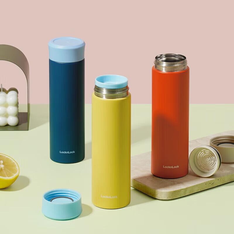 LOCK&LOCK Colorful Mini Insulated Stainless Steel Mug