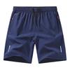 Men's Quick Dry Drawstring Shorts with Zipper Pockets, Lightweight Athletic Shorts for Running and Daily Wear