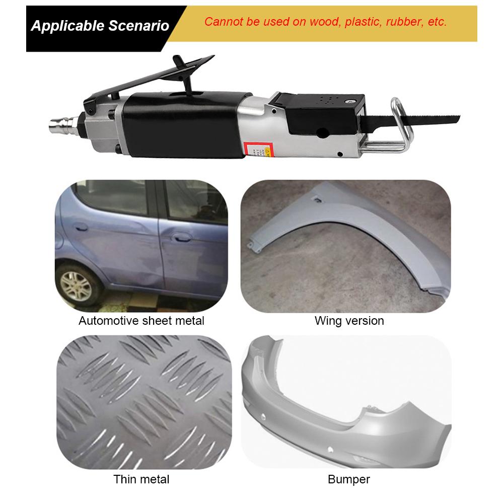 

Hacksaw Cutting Tool Straight and Scroll Cut Pneumatic Reciprocating Saw Aluminum Alloy Cut Off Tool Car Sheet Metal Cutting Saw CHINA