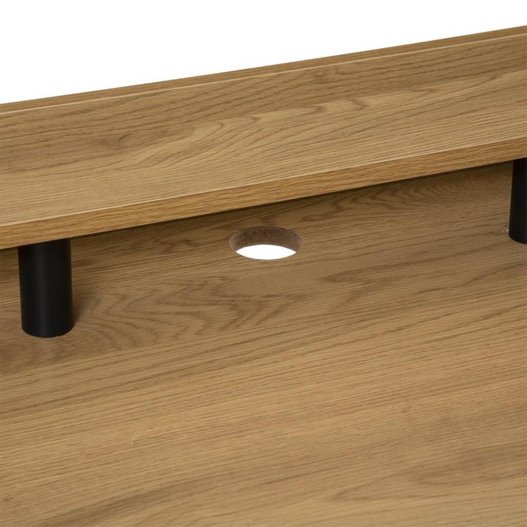 Josan Retro-Schreibtisch mit Anbau