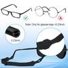 1-6pcs Eyeglass Anti-Loss Lanyard Sports Glasses Elastic Rope Chain For Kids Adult Glasses Elasticity Strap Retainer Cord Holder