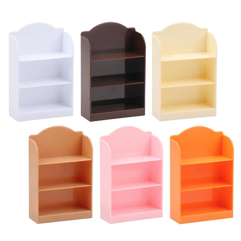 Miniature Dollhouse Supermarket Shelf with Food Toys
