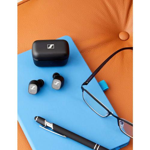 Sennheiser CX Plus True Wireless Bluetooth Earbuds, Black, with In-house Developed Drivers, Active Noise Cancellation, Independent Left and Right Cont