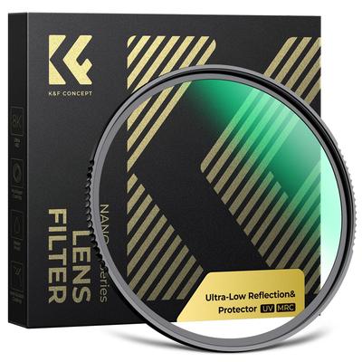 Concept 49mm Reflection Reinforced UV Filter Lens Filter Reflection Reinforced Glass 9H High Hardness Water Dirt Scratch High Lens Protection Filter